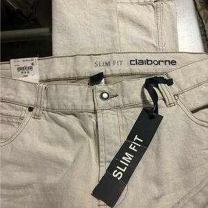 Claiborne Men’s Slim Fit Jean 40/30 Brand New